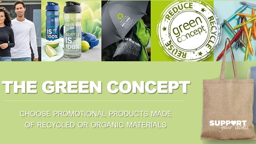 <p>Green articles from the PF Concept catalogue</p>
